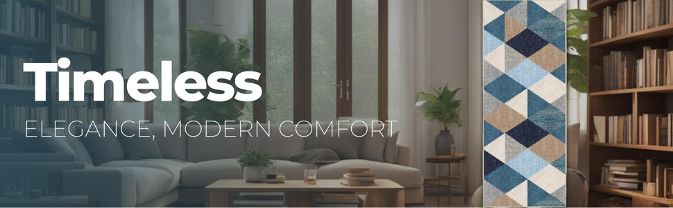 Ishro Home Premium Anti-Skid Carpets