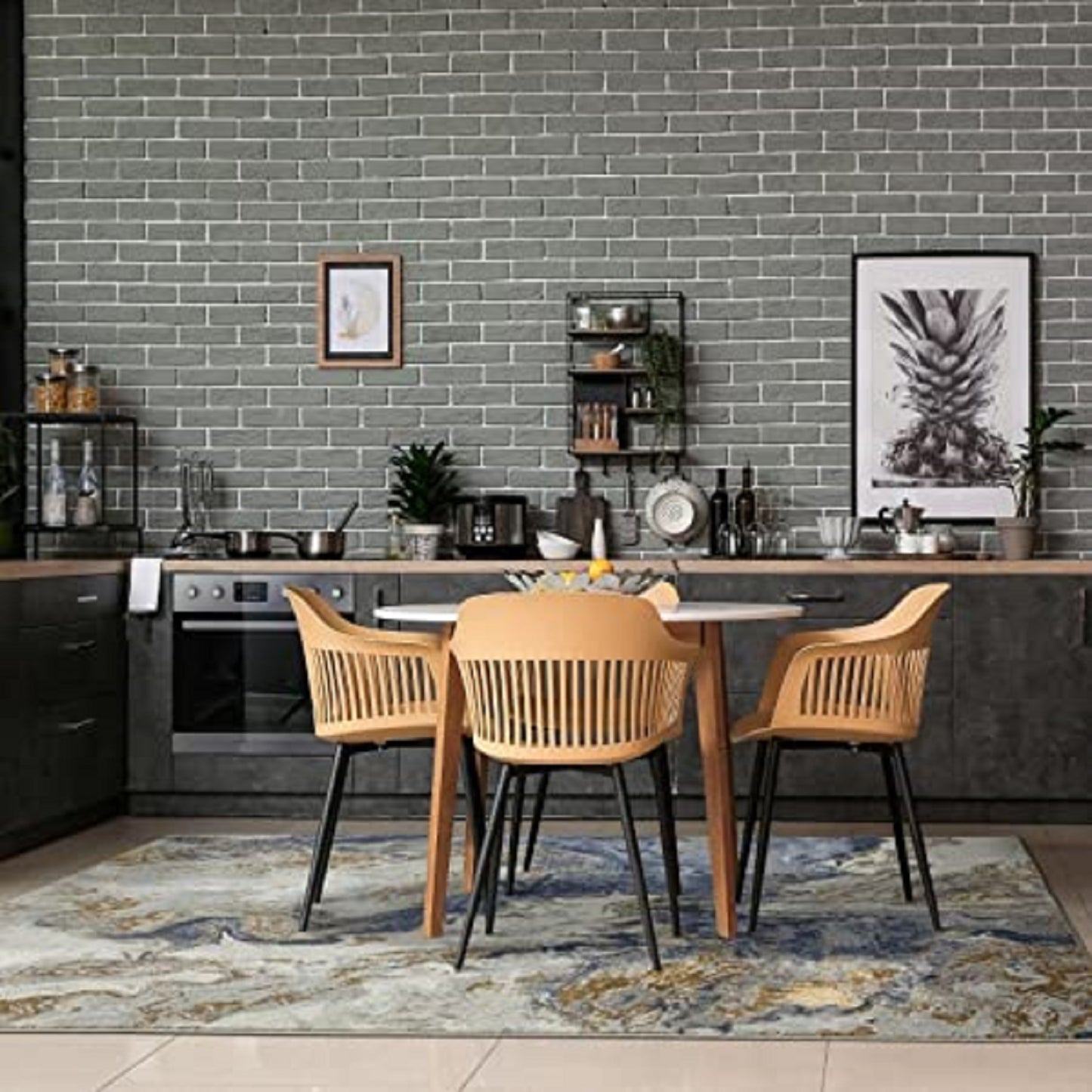 Ishro Home Premium Anti-Skid Carpets