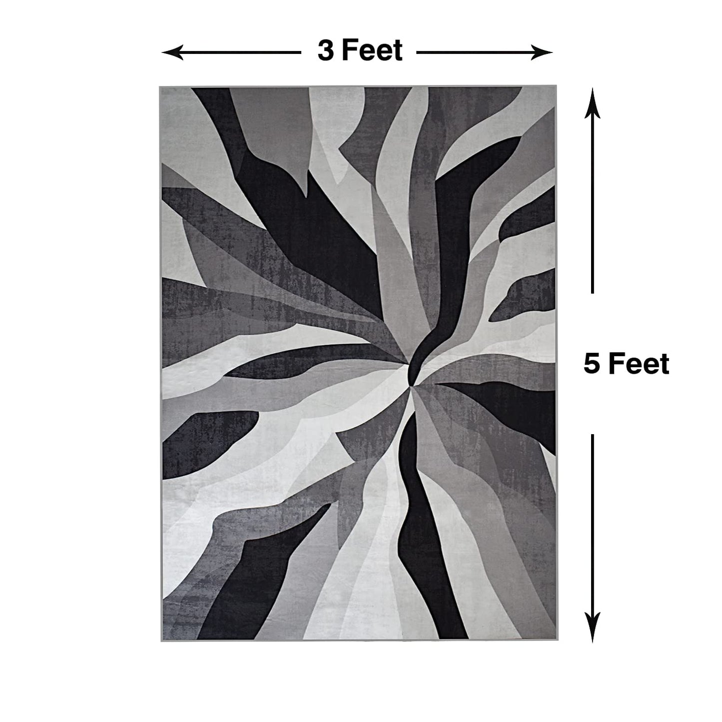 Ishro Home Premium Anti-Skid Carpets