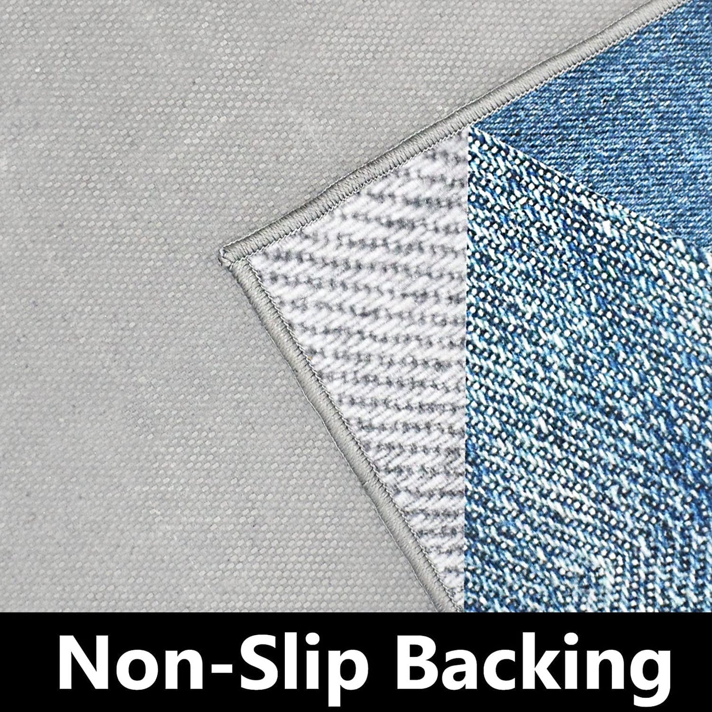 Ishro Home Premium Anti-Skid Carpets