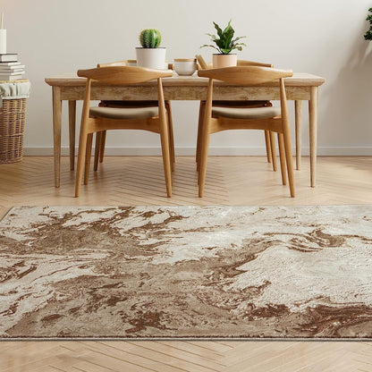 Ishro Home Premium Italian Carpets for Living Room/Bedroom/Home, Waterproof and Anti-Skid