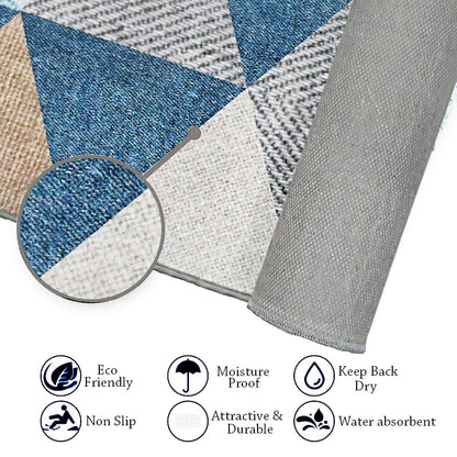 Ishro Home Premium Anti-Skid Carpets