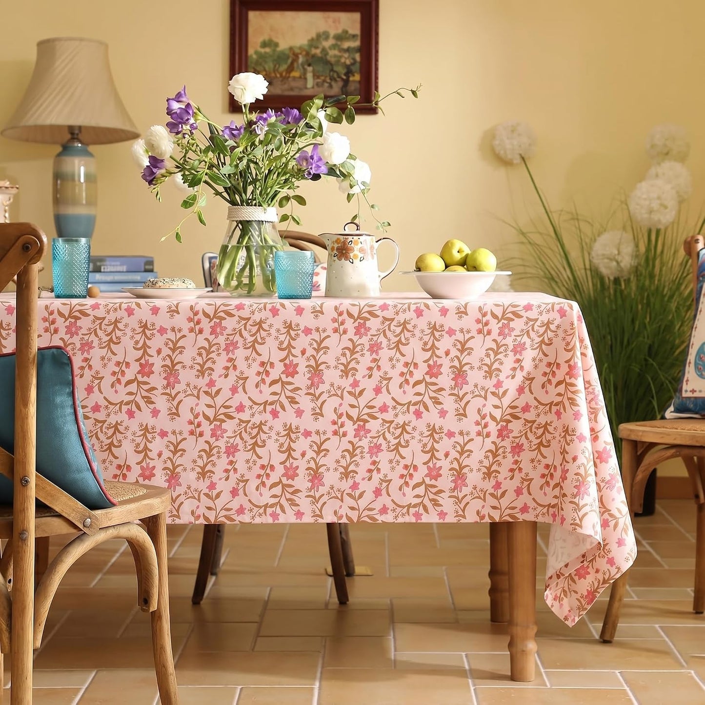 Ishro Home Premium Dining Table Cover – 6 Seater