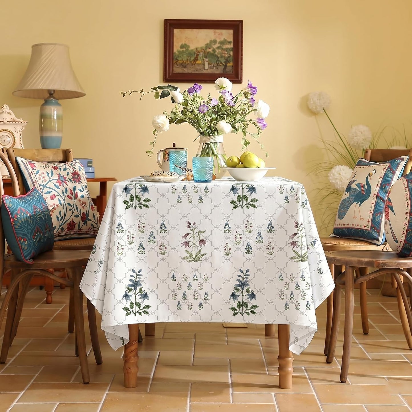Ishro Home Premium Dining Table Cover – 6 Seater