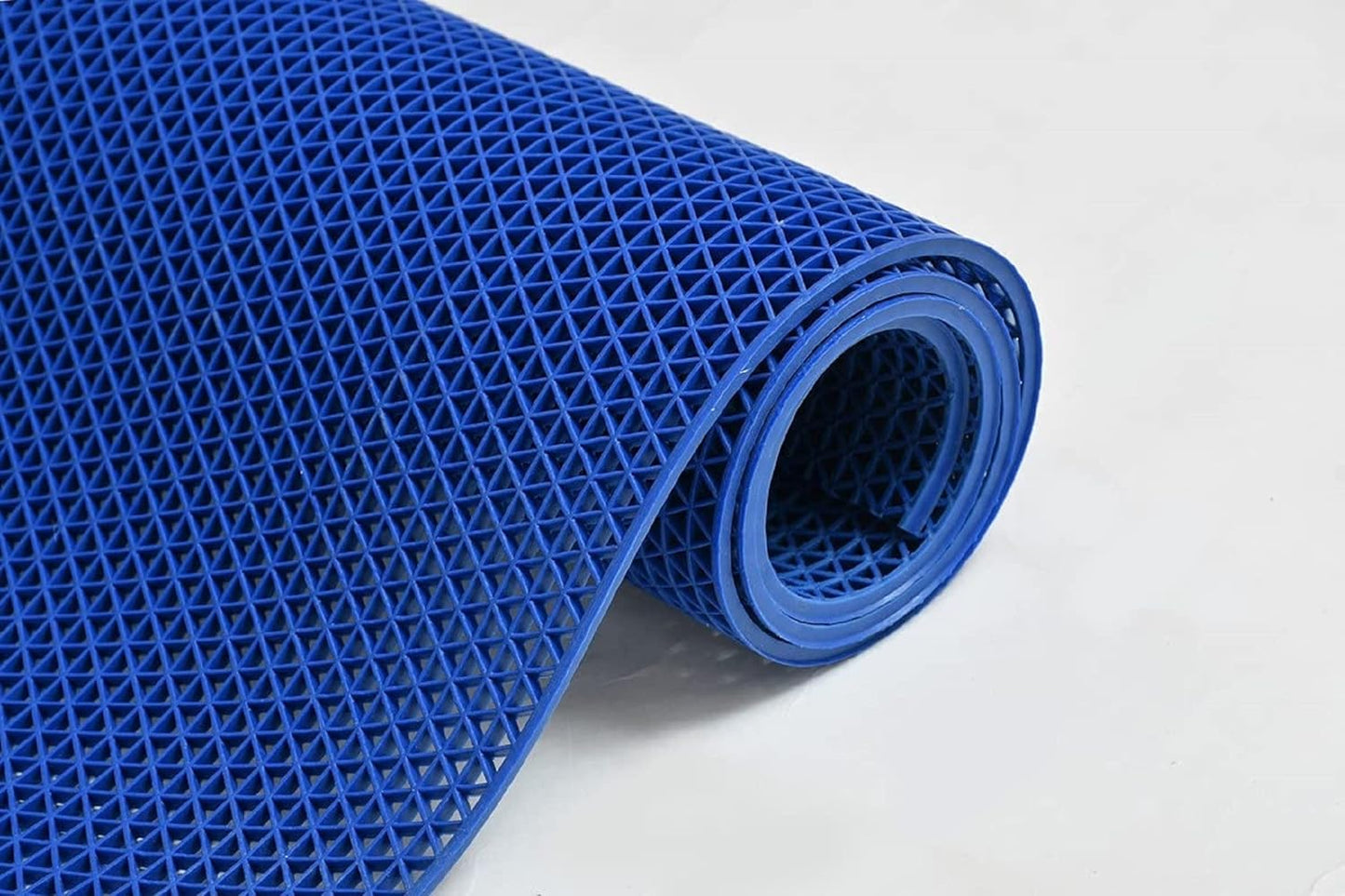 Premium Anti-Skid Rubber Bathroom & Multipurpose Mat | Waterproof | Grey (2×3 Ft)
