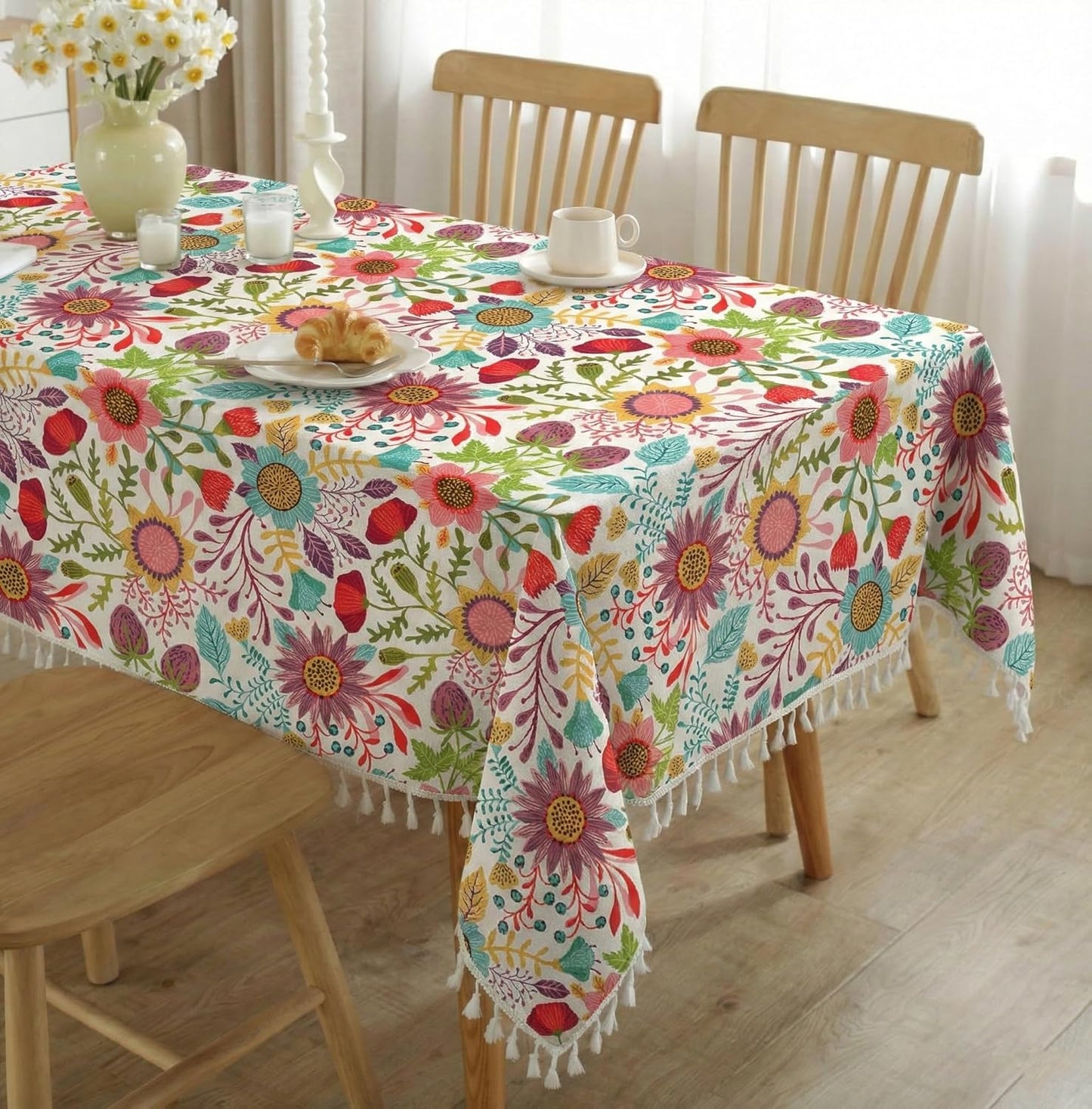 Ishro Home Premium Dining Table Cover – 6 Seater