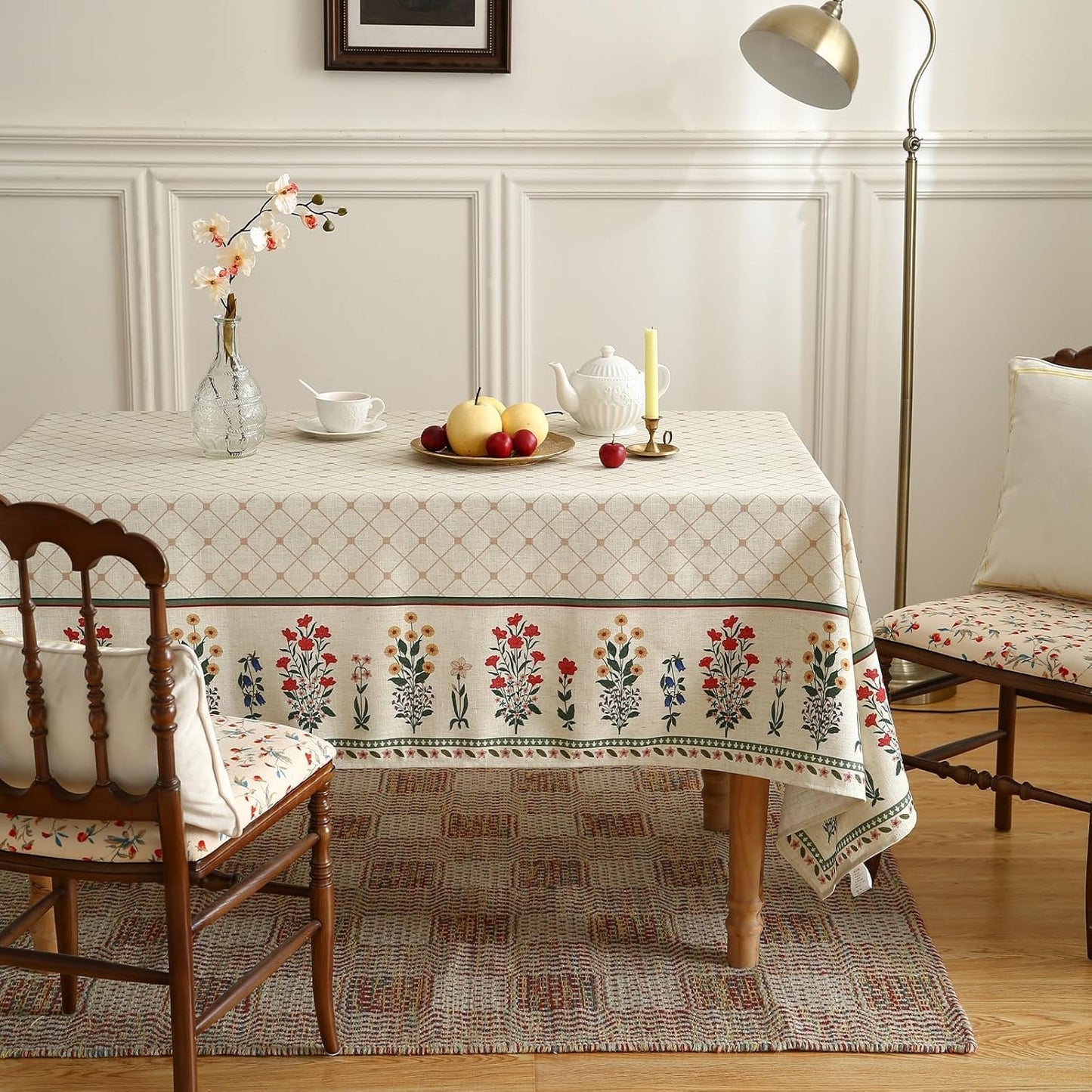 Ishro Home Premium Dining Table Cover – 6 Seater