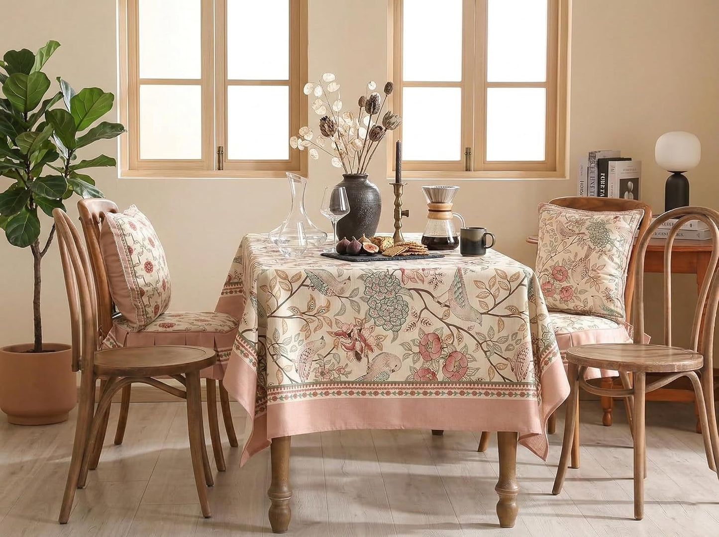 Ishro Home Premium Dining Table Cover – 6 Seater