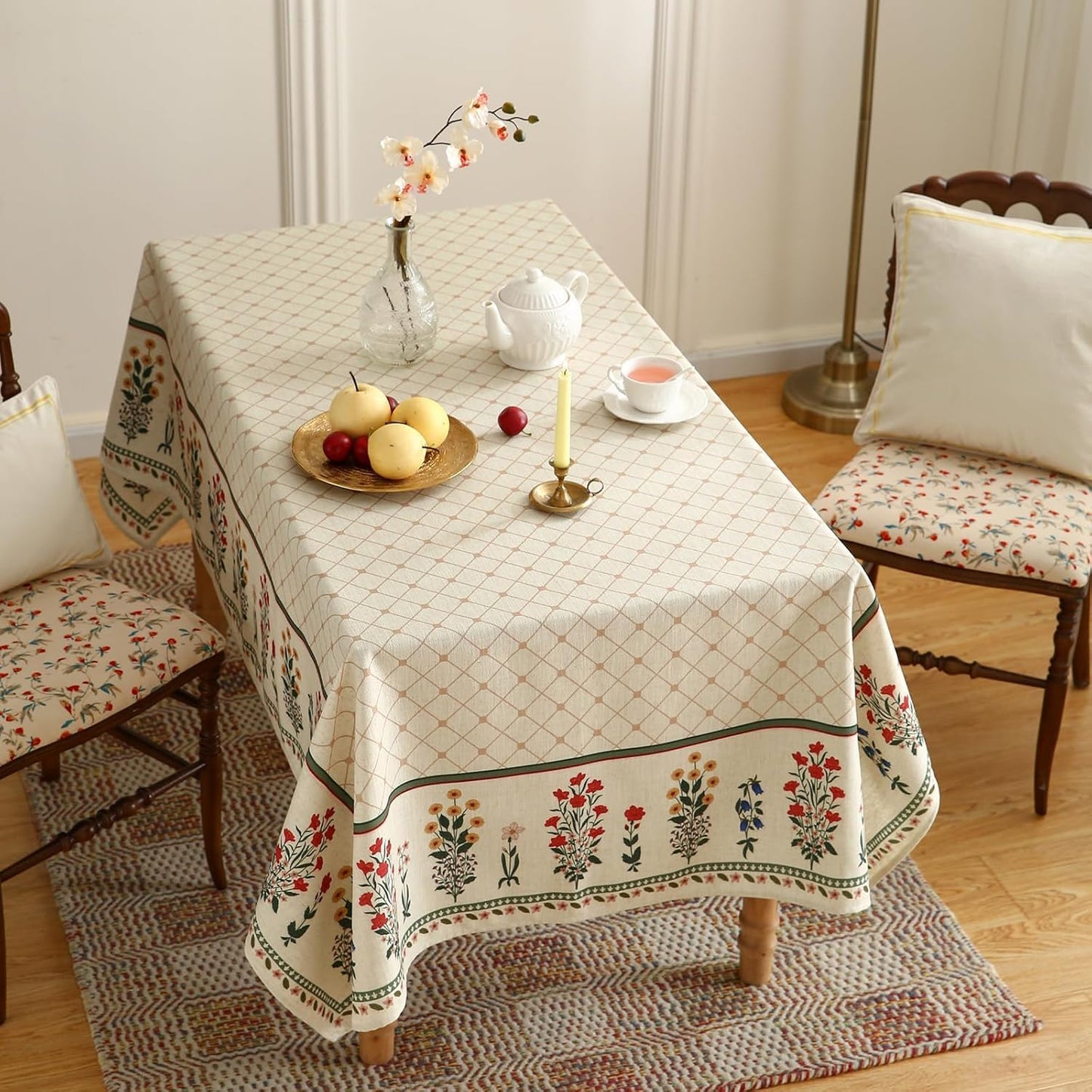 Ishro Home Premium Dining Table Cover – 6 Seater