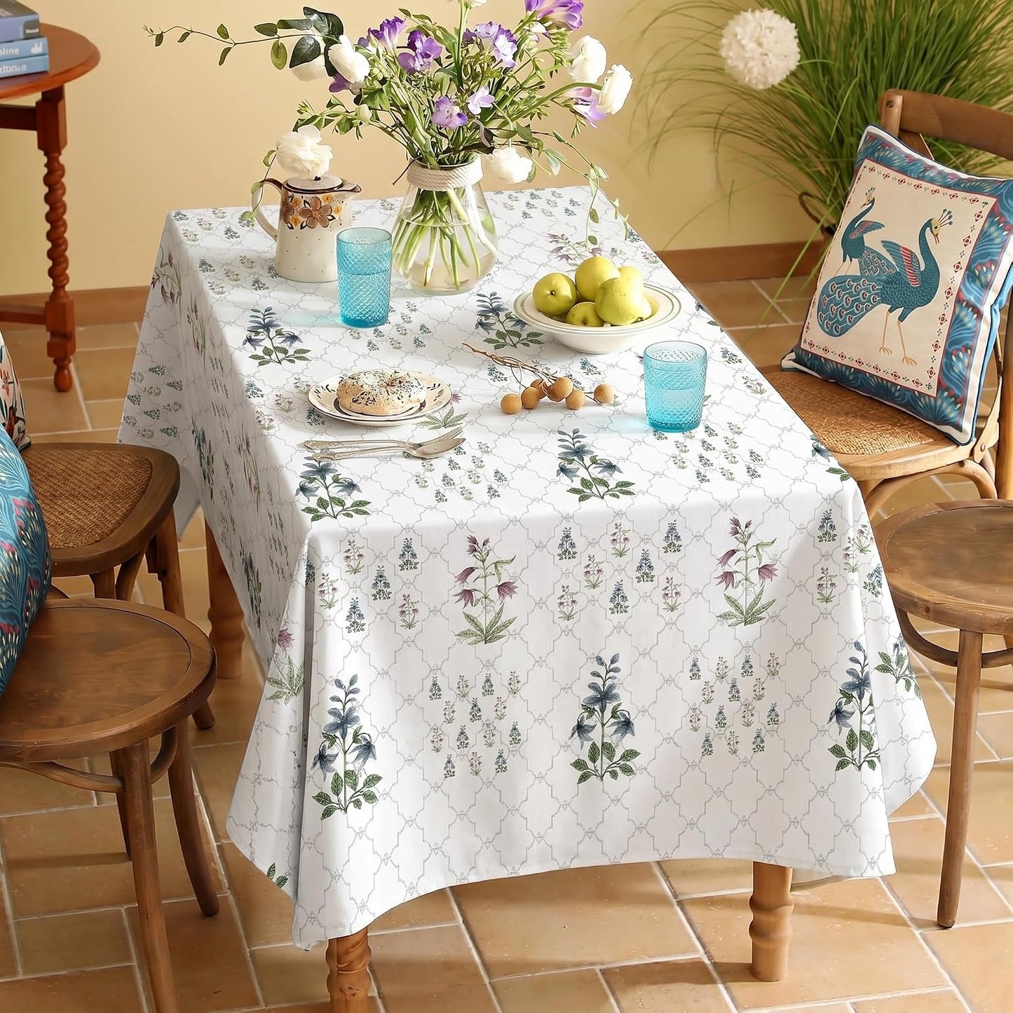 Ishro Home Premium Dining Table Cover – 6 Seater