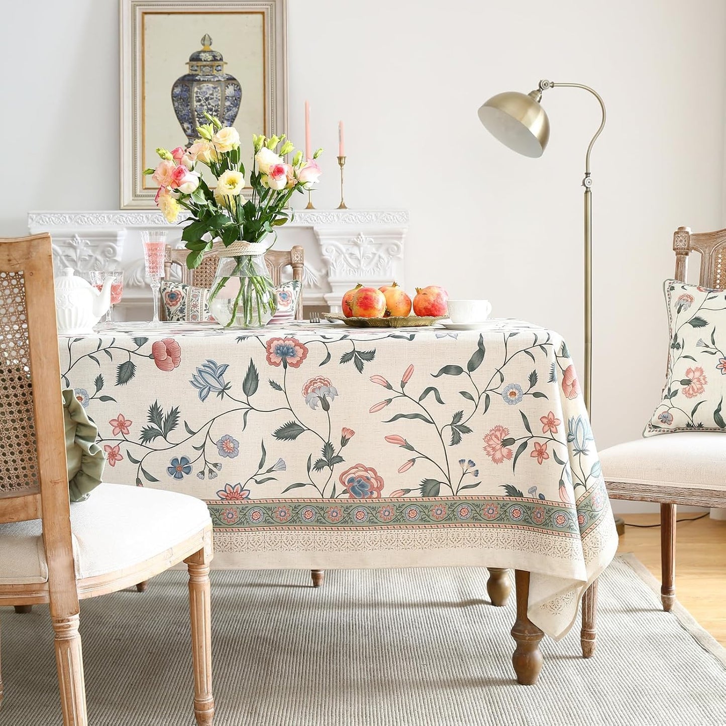 Ishro Home Premium Dining Table Cover – 6 Seater