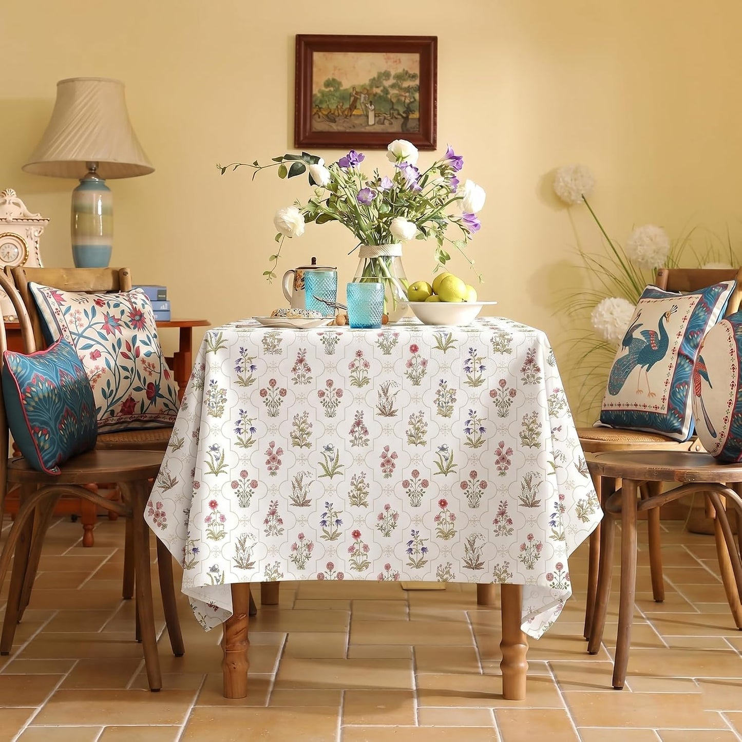 Ishro Home Premium Dining Table Cover – 6 Seater