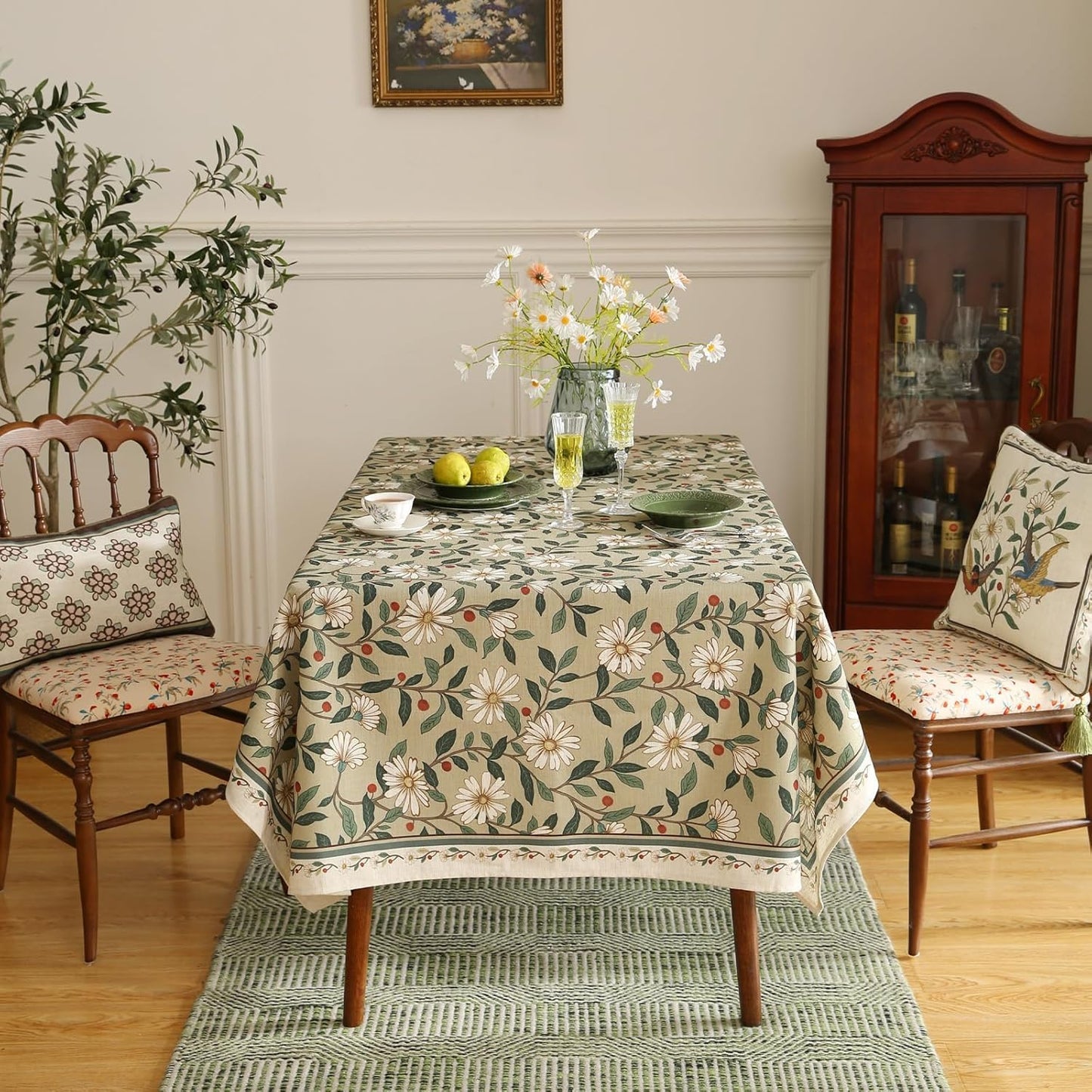 Ishro Home Premium Dining Table Cover – 6 Seater