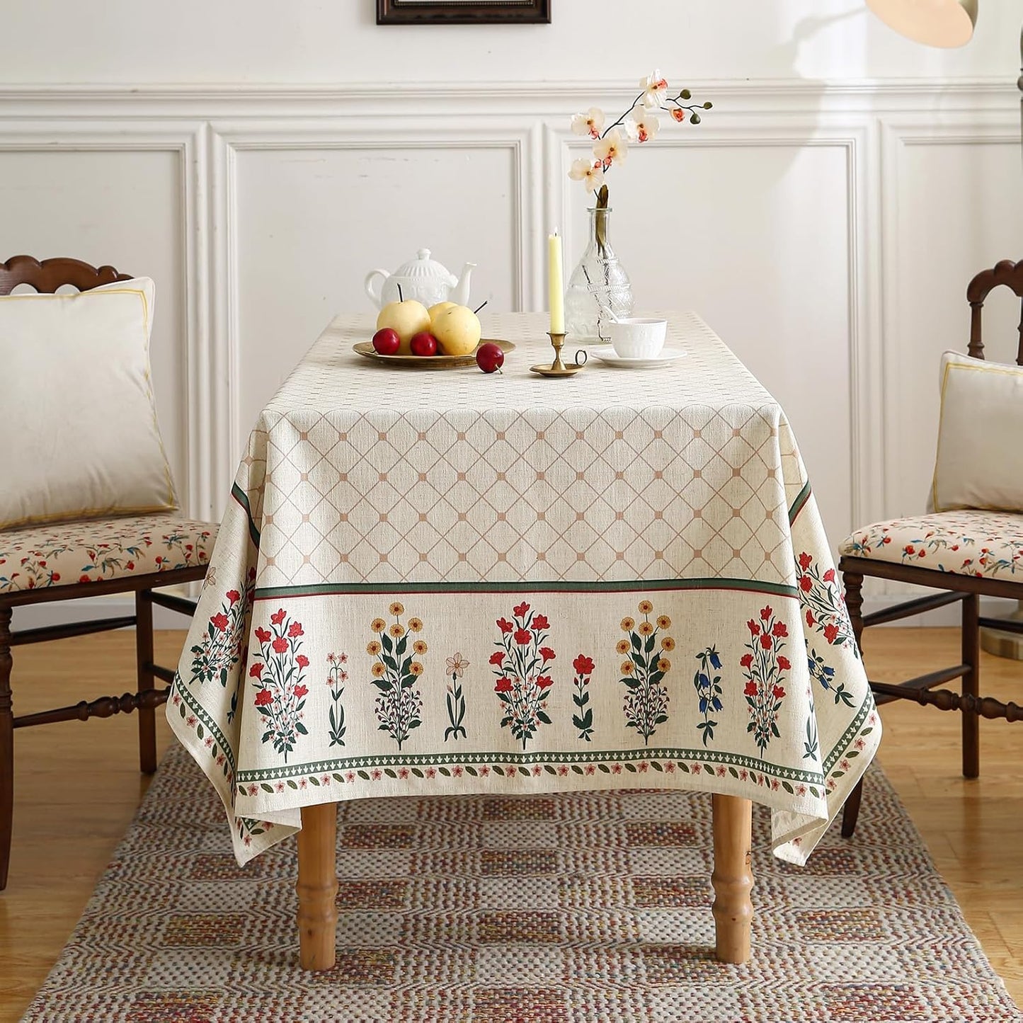 Ishro Home Premium Dining Table Cover – 6 Seater