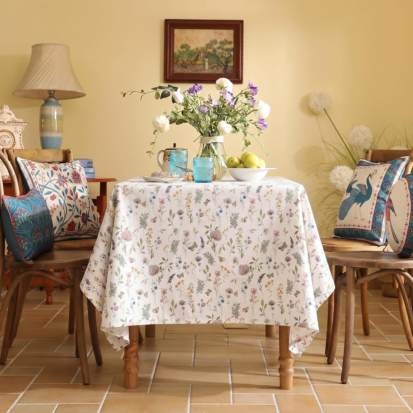 Ishro Home Premium Dining Table Cover – 6 Seater