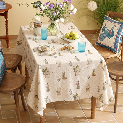 Ishro Home Premium Dining Table Cover – 6 Seater