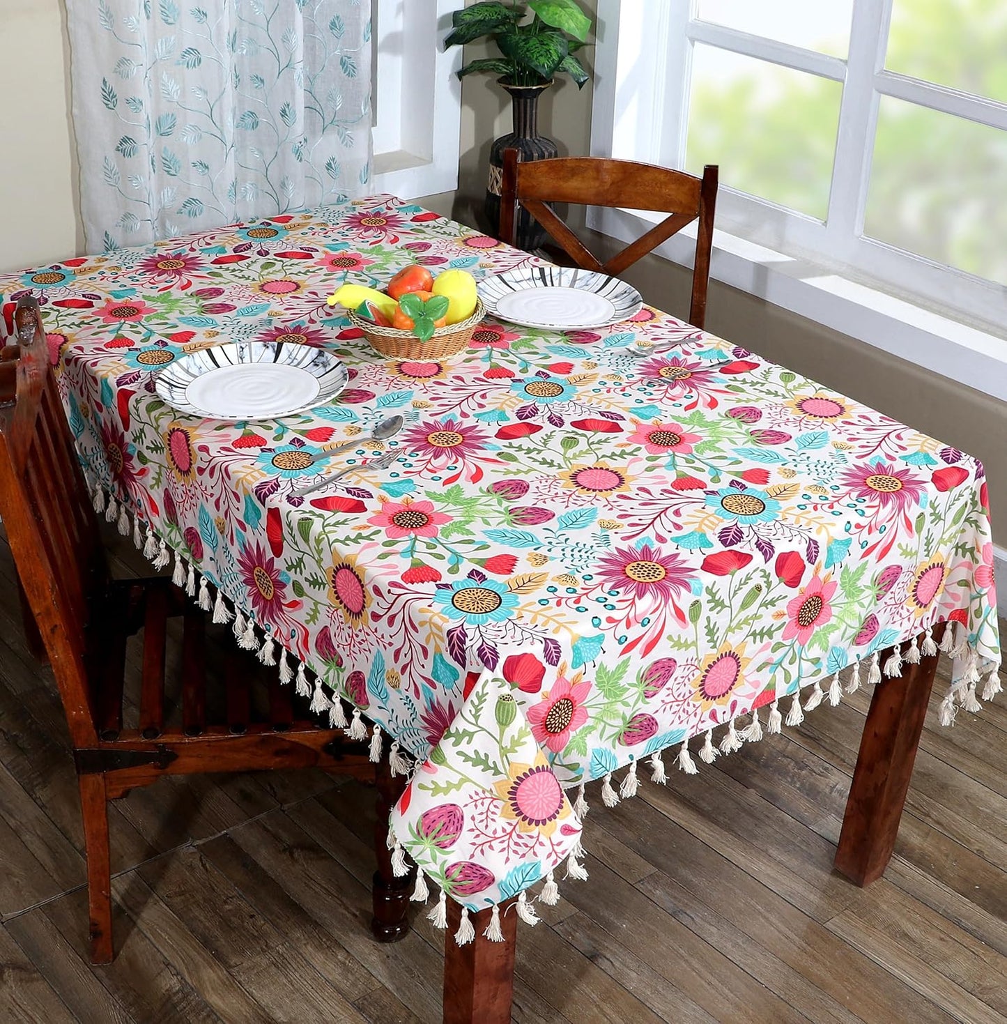 Ishro Home Premium Dining Table Cover – 6 Seater