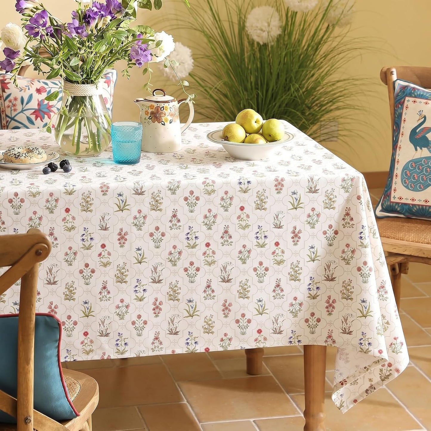 Ishro Home Premium Dining Table Cover – 6 Seater
