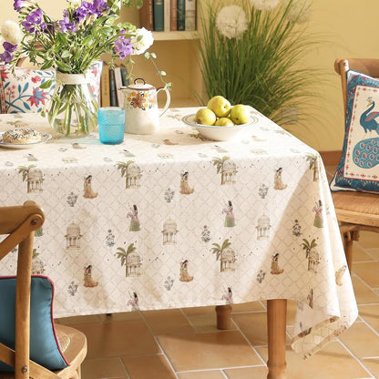 Ishro Home Premium Dining Table Cover – 6 Seater
