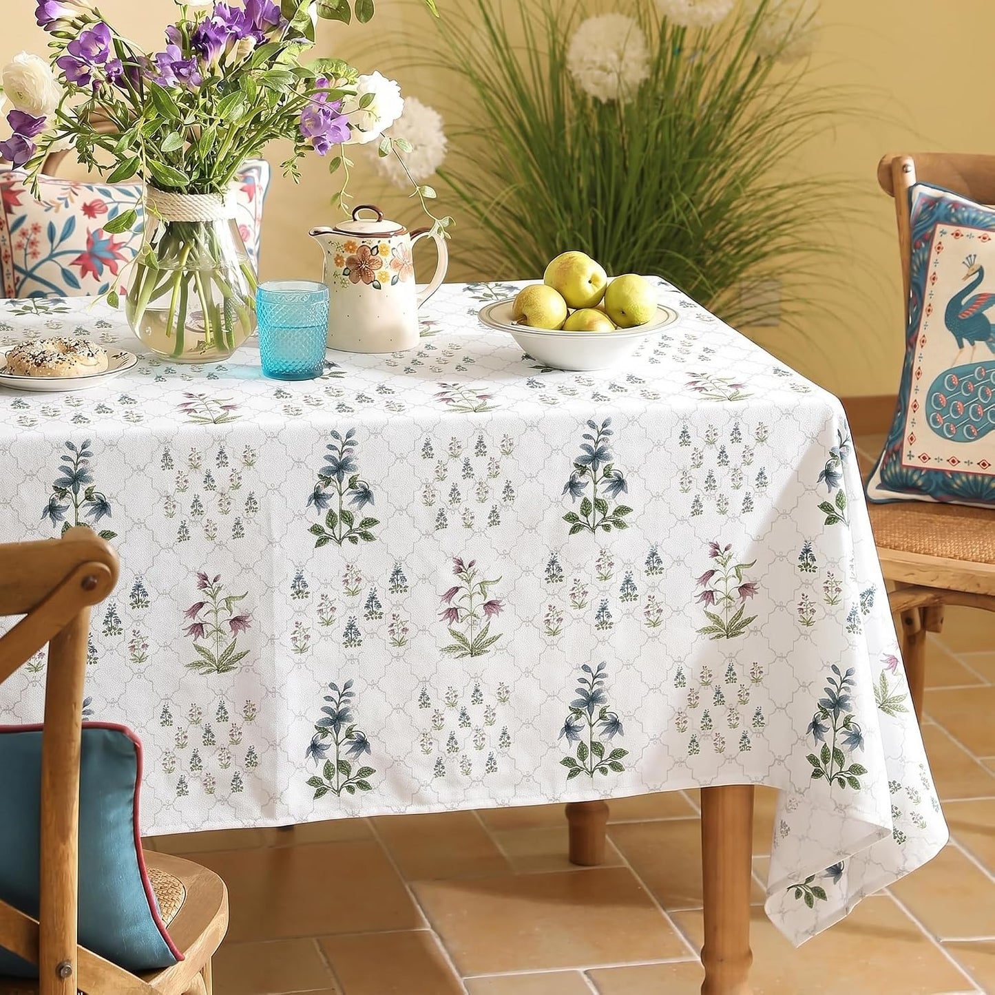 Ishro Home Premium Dining Table Cover – 6 Seater