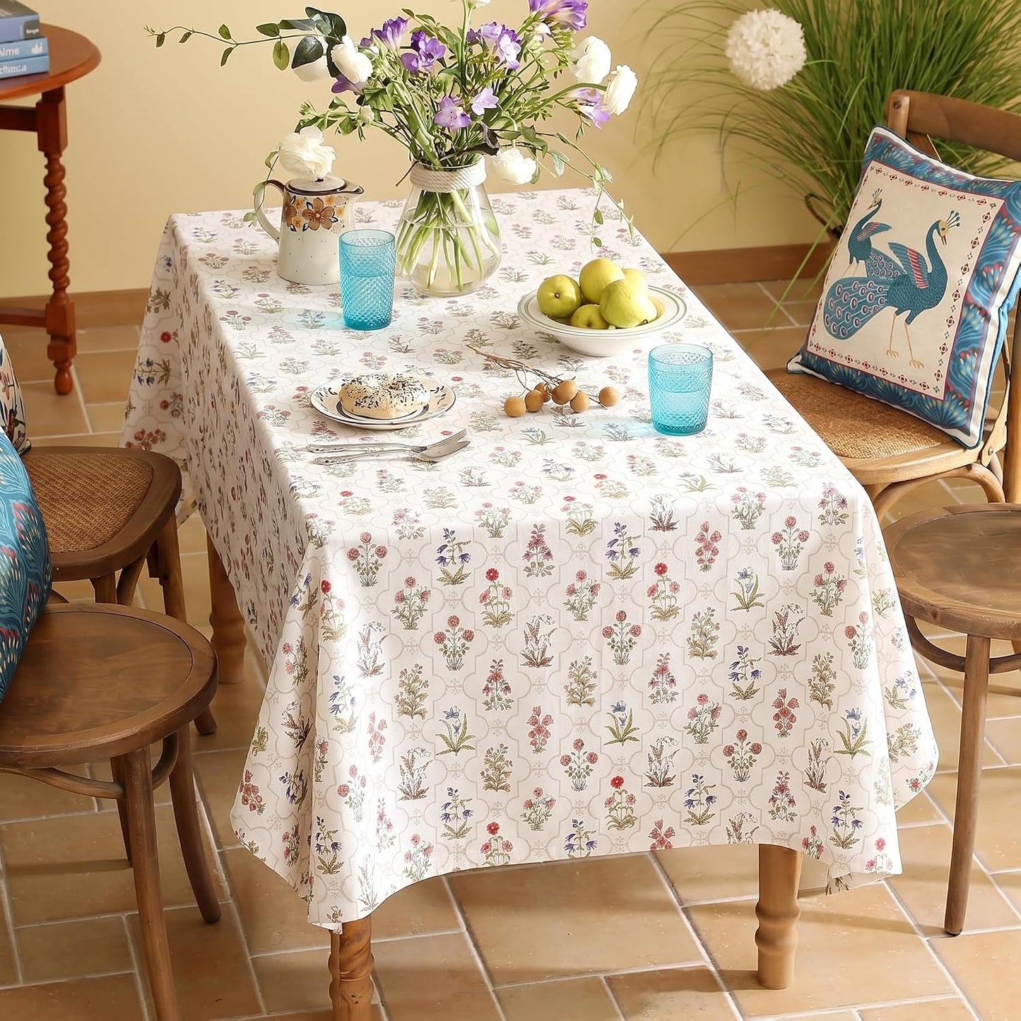 Ishro Home Premium Dining Table Cover – 6 Seater